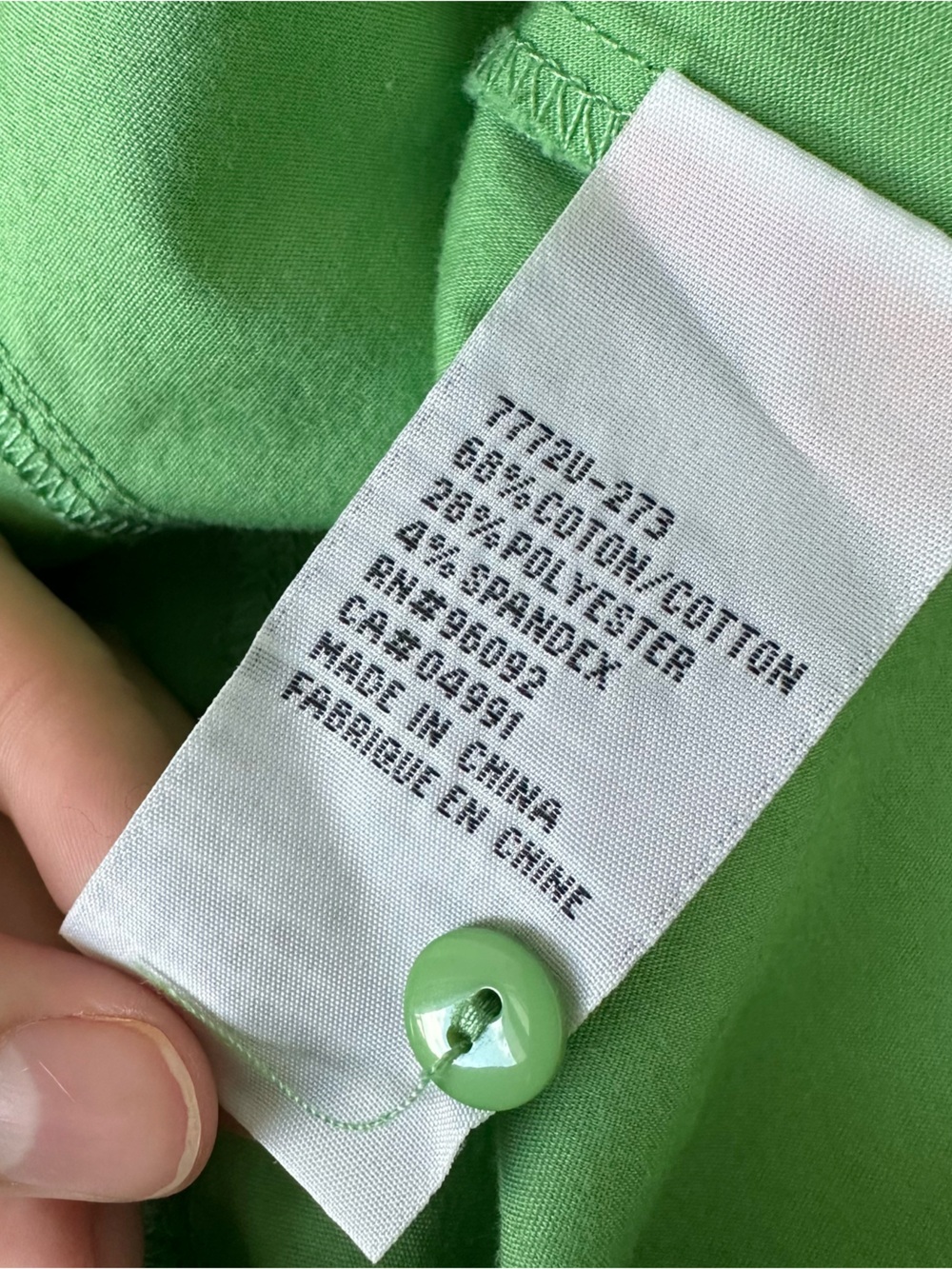 Dalia Green Button-Front Ruffle Sleeve Women's Top Sleeveless - Picture 6 of 6